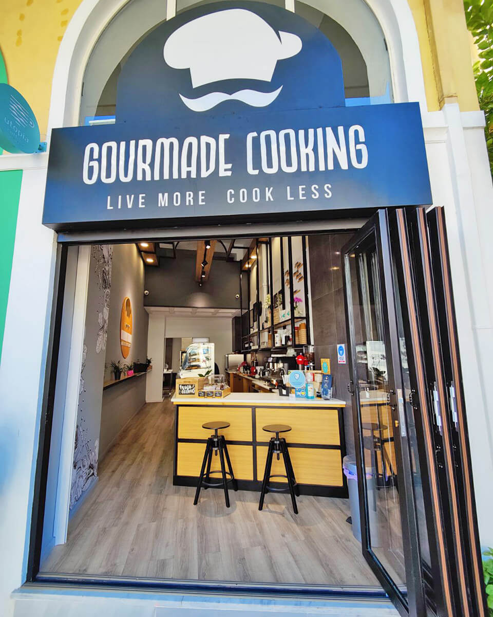 Gourmade cooking cafe and meal athens